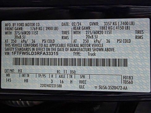 Used 2024 Ford F150 Lariat image 46