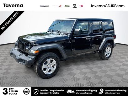 Certified 2022 Jeep Wrangler Unlimited Sport w/ Sun And Sound Package