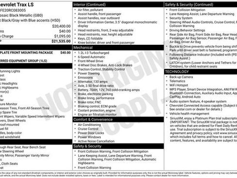 Used 2024 Chevrolet Trax LS FWD image 15