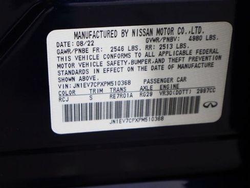 Used 2023 INFINITI Q50 Sensory RWD image 38