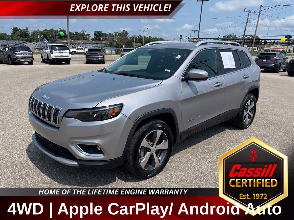 Used 2019 Jeep Cherokee Limited AWD/4WD 360° Tour
