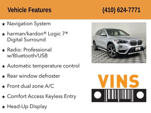 Used 2018 BMW X1 xDrive28i AWD/4WD image 5