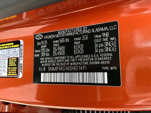 Certified 2025 Hyundai Santa Fe Limited image 27