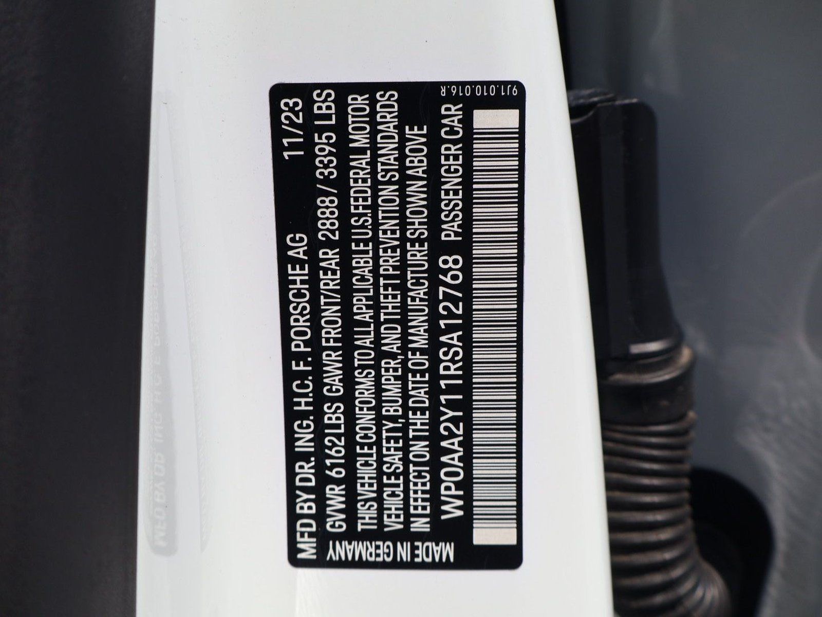Certified 2024 Porsche Taycan RWD image 27