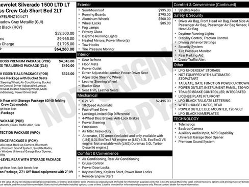 Used 2022 Chevrolet Silverado 1500 LT Trail Boss w/ LT Trail Boss Premium Package image 10