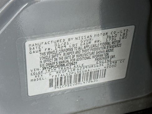 Used 2021 Nissan Kicks SV FWD image 12
