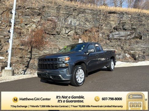 Certified 2022 Chevrolet Silverado 1500 Custom w/ LPO, Dark Essentials Package image 1