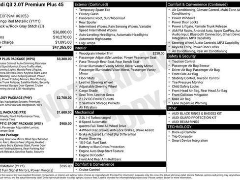 Used 2021 Audi Q3 2.0T Premium Plus w/ Premium Plus Package image 6