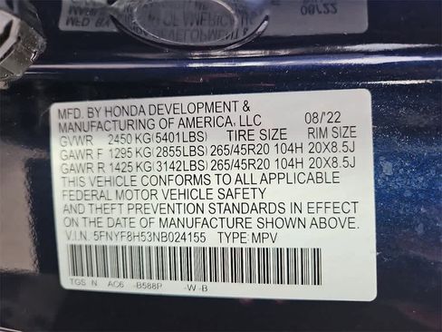 Used 2022 Honda Passport EX-L image 28