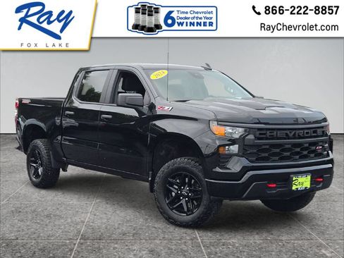Certified 2024 Chevrolet Silverado 1500 Custom Trail Boss AWD/4WD image 1