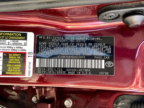 Used 2013 Toyota Avalon XLE Touring image 31