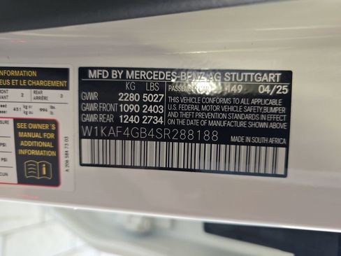 Certified 2025 Mercedes-Benz C 300 Sedan image 41