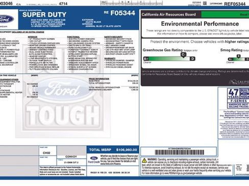 Used 2024 Ford F450 Limited w/ FX4 Off-Road Package image 16