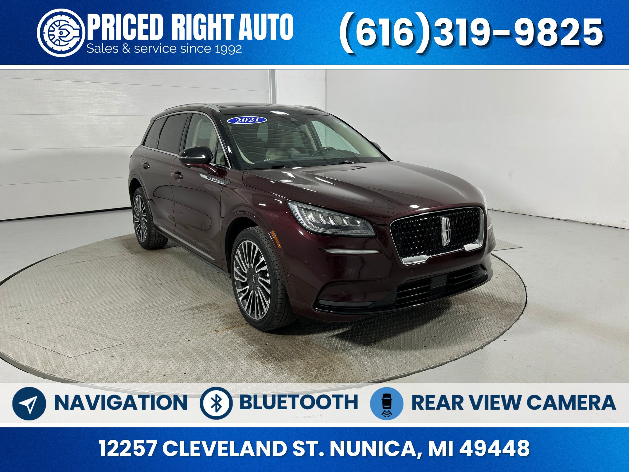 Used 2021 Lincoln Corsair Reserve w/ Equipment Group 201A AWD/4WD image 1