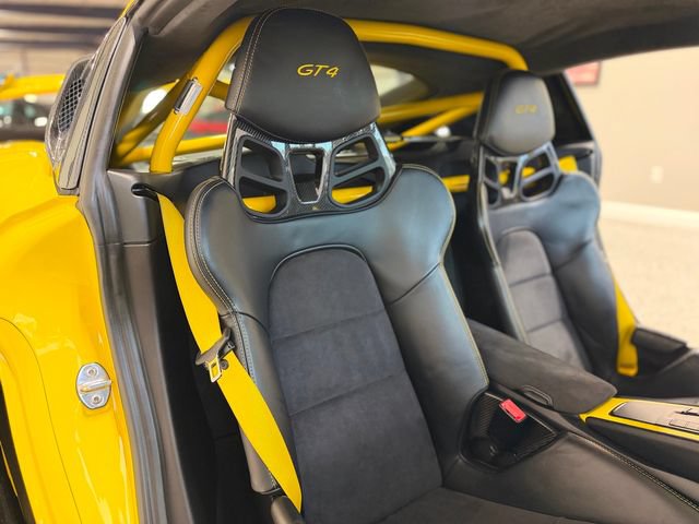 Used 2016 Porsche Cayman GT4 w/ Sport Chrono Package RWD image 30