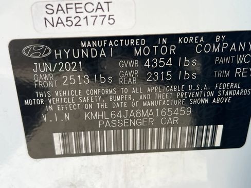 Certified 2021 Hyundai Sonata SEL image 30