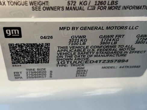 New 2026 GMC Sierra 1500 Elevation w/ Elevation Premium Package AWD/4WD image 22