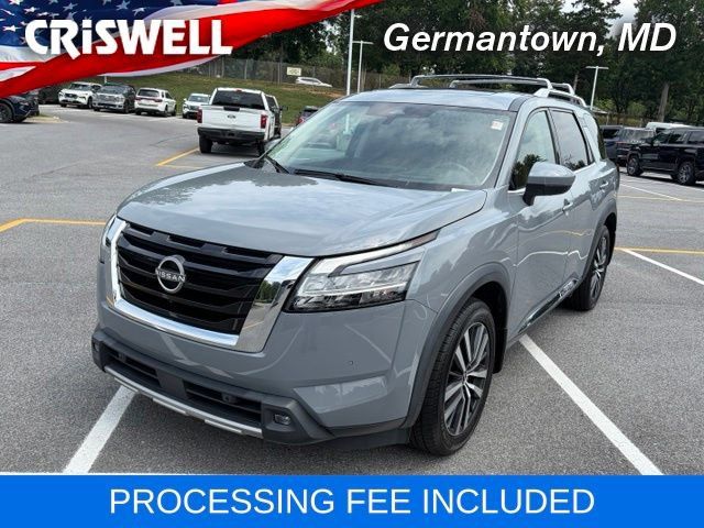Certified 2022 Nissan Pathfinder Platinum w/ Cargo Package AWD/4WD image 1