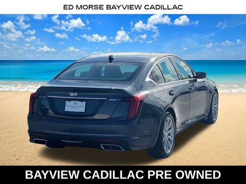 Certified 2022 Cadillac CT5 Luxury w/ Sun And Sound Package RWD image 6