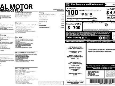 Used 2023 Polestar Polestar 2 w/ Pilot Pack AWD/4WD image 2