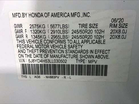 Used 2020 Acura MDX SH-AWD w/ Technology Package image 33