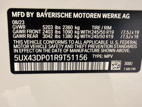 Certified 2024 BMW X3 sDrive30i w/ Convenience Package RWD image 26
