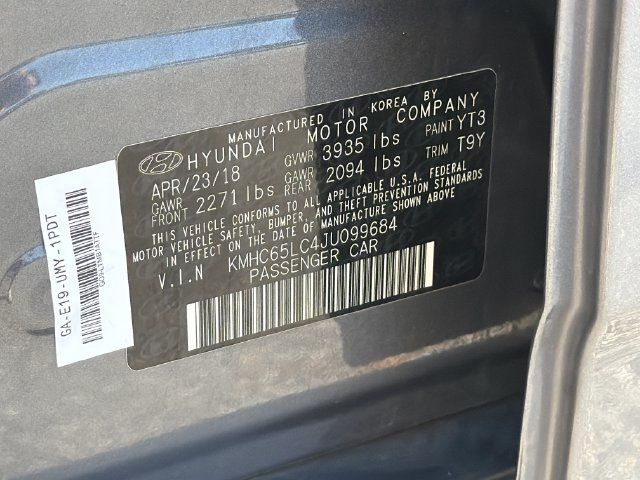 Used 2018 Hyundai Ioniq Blue FWD image 35