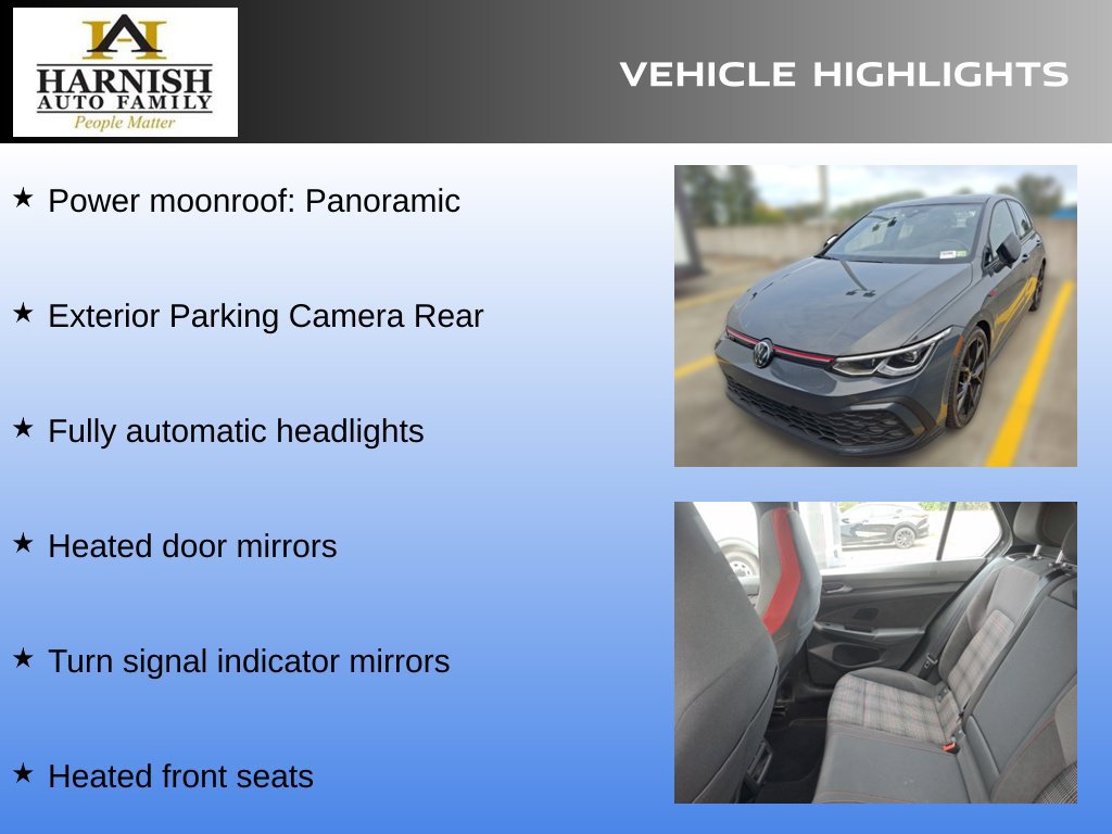 Used 2024 Volkswagen GTI SE FWD image 8