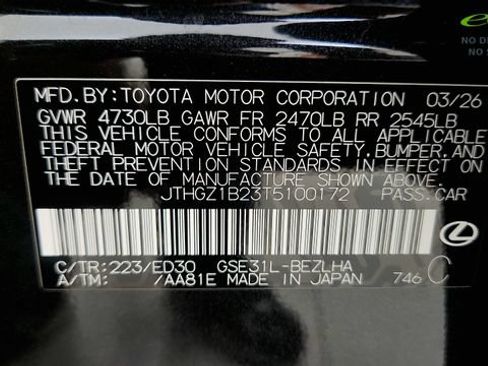 Used 2026 Lexus IS 350 F Sport w/ Handling Package RWD image 76
