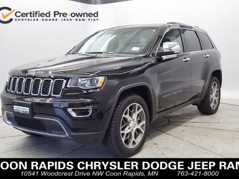 Certified 2021 Jeep Grand Cherokee Limited w/ Trailer Tow Group IV AWD/4WD image 1