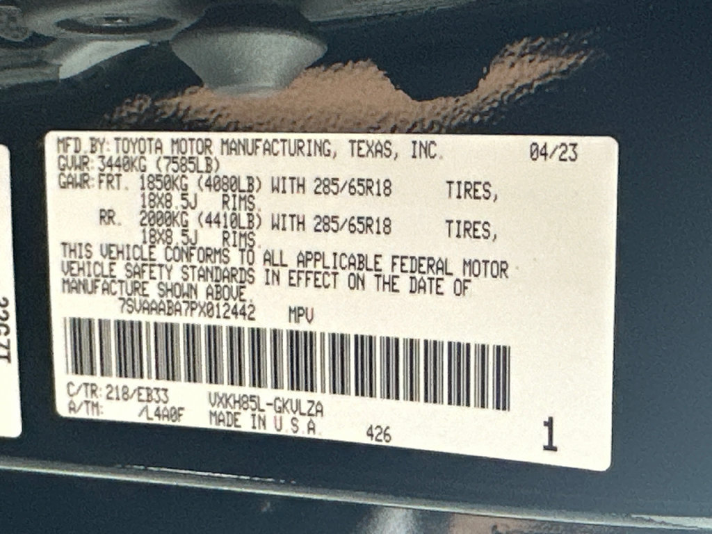 Used 2023 Toyota Sequoia TRD Pro AWD/4WD image 34