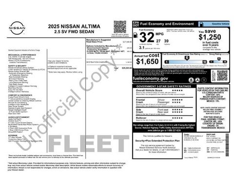 Used 2025 Nissan Altima 2.5 SV FWD image 5