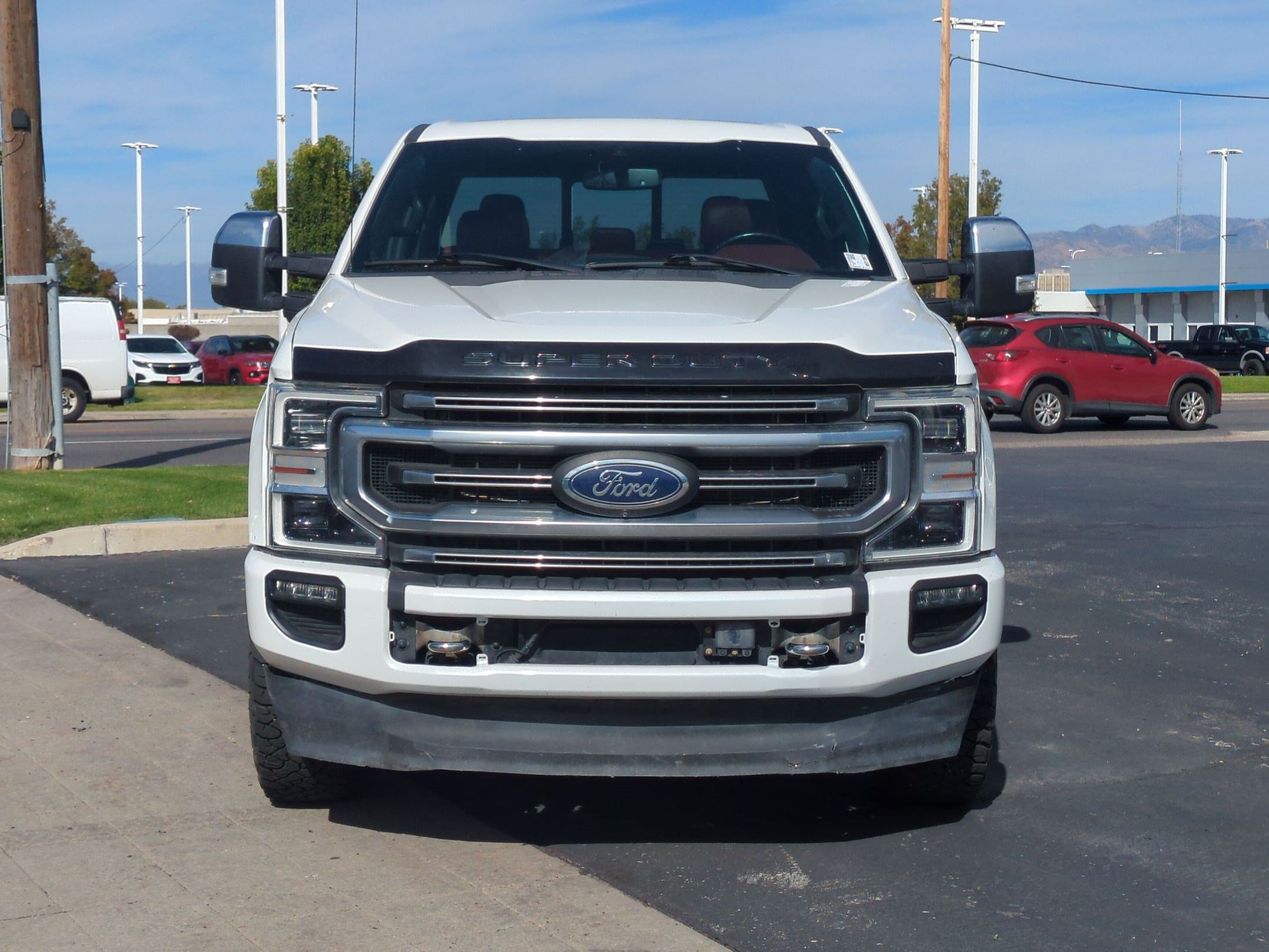 Certified 2021 Ford F350 Platinum AWD/4WD image 12