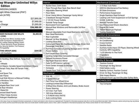 Used 2017 Jeep Wrangler Unlimited Sport image 47