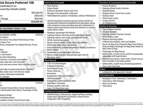 Used 2017 Buick Encore Preferred image 2