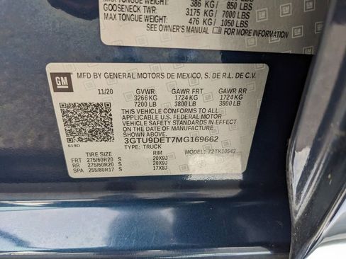 Used 2021 GMC Sierra 1500 SLT w/ SLT Premium Plus Package image 39