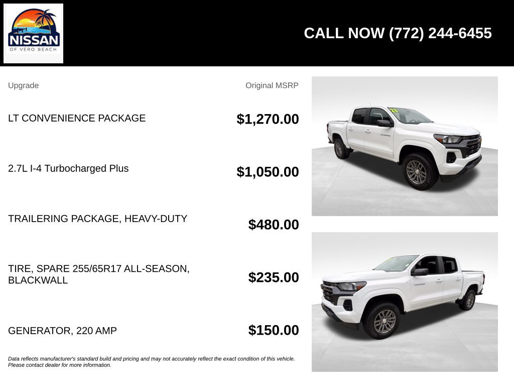 Used 2023 Chevrolet Colorado LT w/ LT Convenience Package RWD image 6