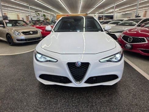 Used 2017 Alfa Romeo Giulia Ti w/ TI Lusso Light Wood Package AWD/4WD image 2