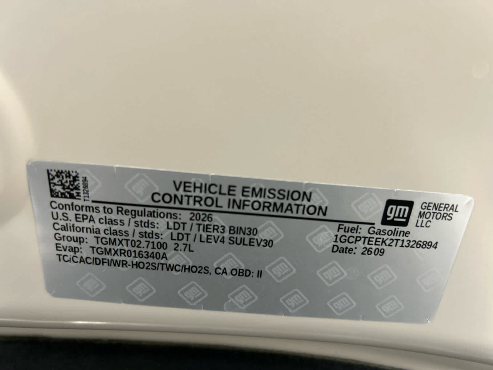 New 2026 Chevrolet Colorado Trail Boss AWD/4WD image 11