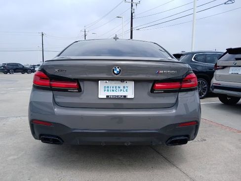 Used 2021 BMW M550i xDrive w/ Executive Package AWD/4WD image 8