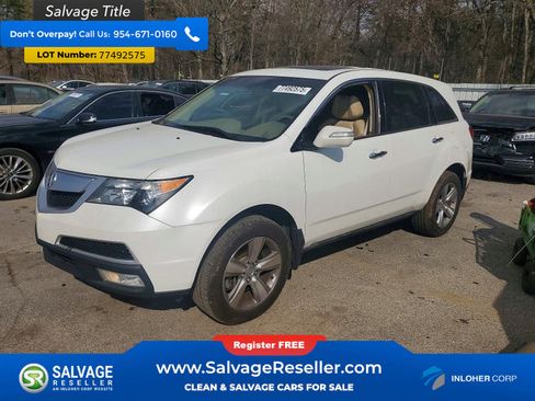 Used 2012 Acura MDX w/ Technology Package image 1