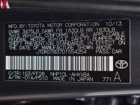 Used 2013 Toyota Prius C Two image 30