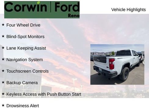 Used 2024 Chevrolet Silverado 2500 ZR2 w/ ZR2 Bison Edition AWD/4WD image 8