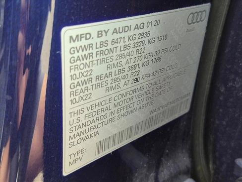 Used 2020 Audi Q8 Prestige AWD/4WD image 27