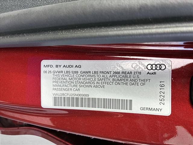 Used 2025 Audi A5 2.0T Premium Plus w/ Premium Plus AWD/4WD image 15