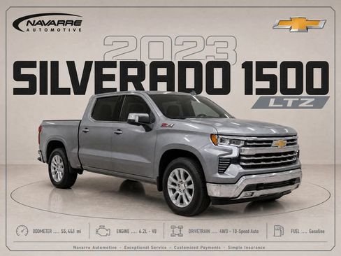 Used 2023 Chevrolet Silverado 1500 LTZ AWD/4WD image 1