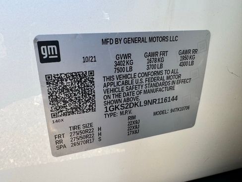 Used 2022 GMC Yukon Denali w/ Denali Premium Package image 37