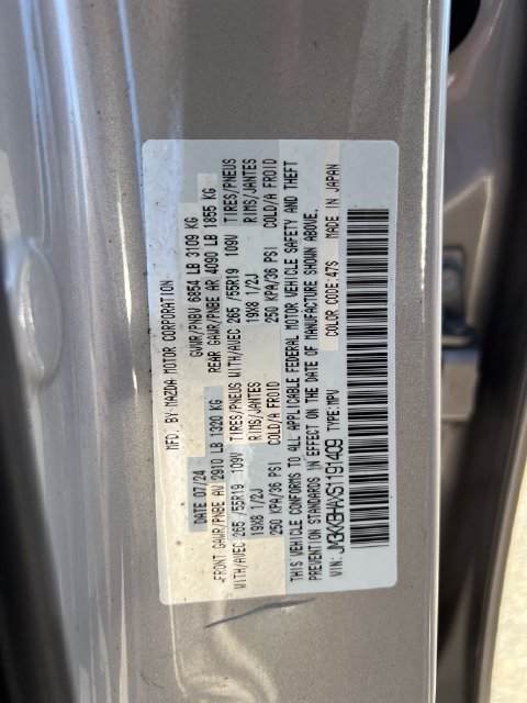Used 2025 MAZDA CX-90 Plug-In Hybrid w/ Preferred AWD/4WD image 17