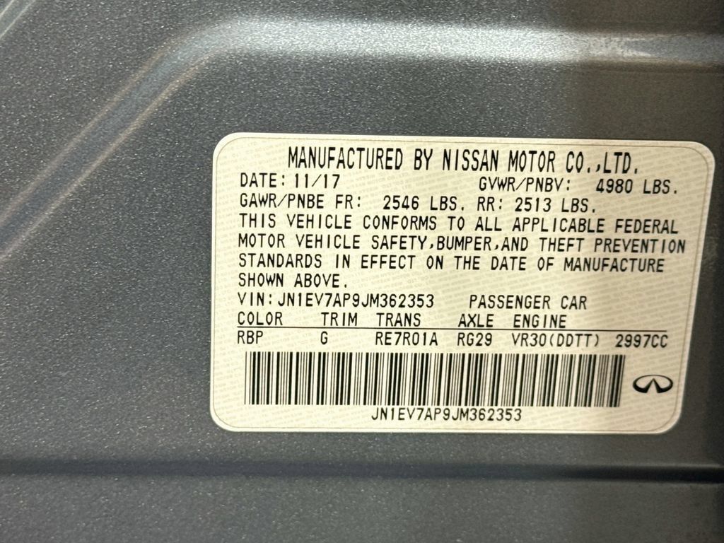 Used 2018 INFINITI Q50 Luxe RWD image 40