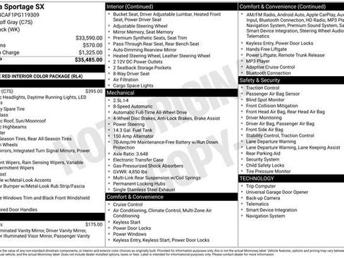 Used 2023 Kia Sportage SX image 18